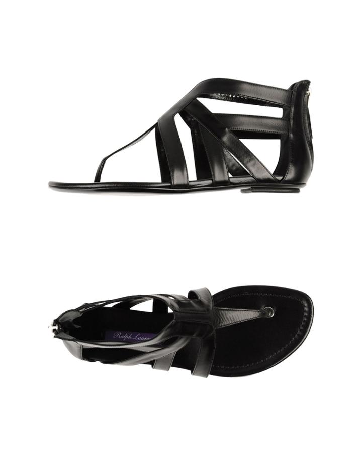 Ralph Lauren Collection Toe Strap Sandals