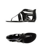 Ralph Lauren Collection Toe Strap Sandals