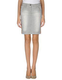 Pinko Black Denim Skirts