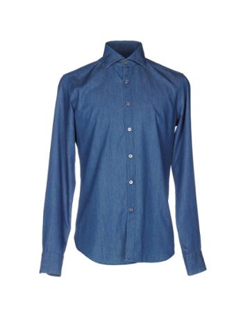 Sartoria Campo Napoli Denim Shirts