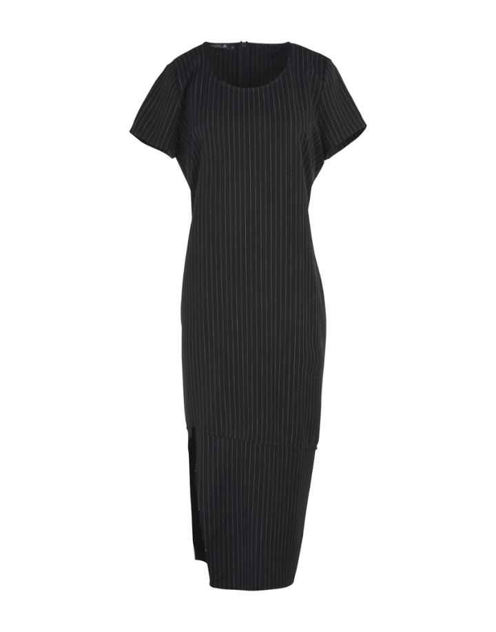 Denim Deluxe 3/4 Length Dresses