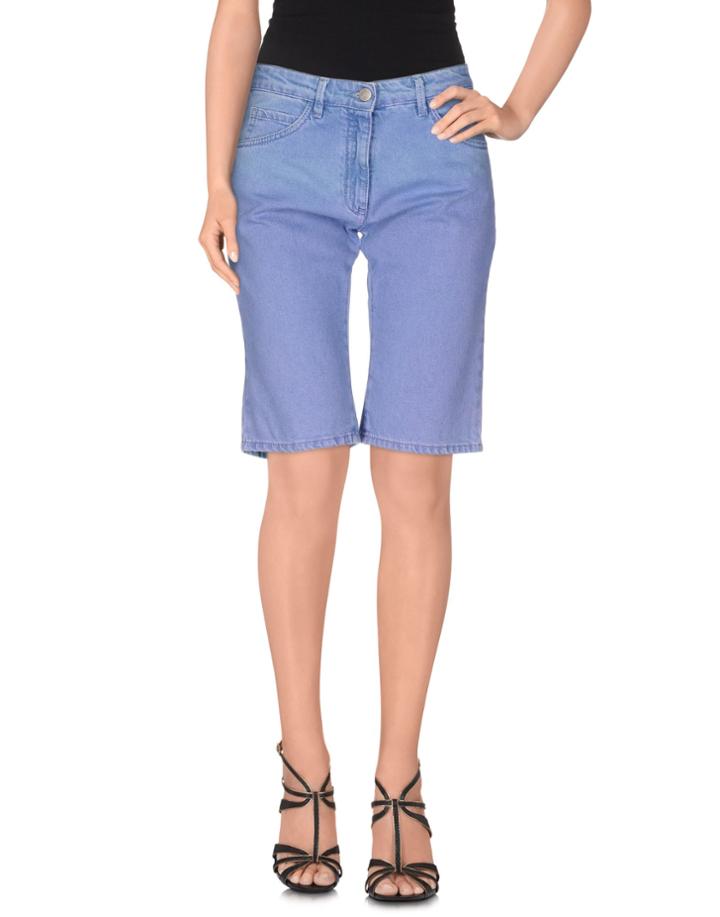 Mm6 By Maison Margiela Denim Bermudas