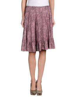 Baroni Diamond Knee Length Skirts