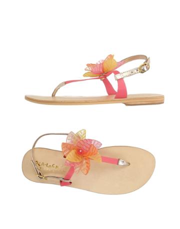 Oca-loca Toe Strap Sandals