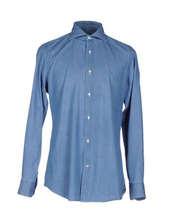 Camiceria Vincenzo Di Ruggiero Denim Shirts