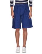 Camo Denim Bermudas
