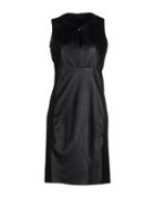 Street Leathers Short Dresses