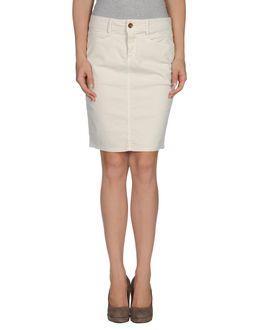 Closed Knee Length Skirts