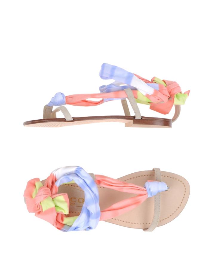 Fisico Toe Strap Sandals