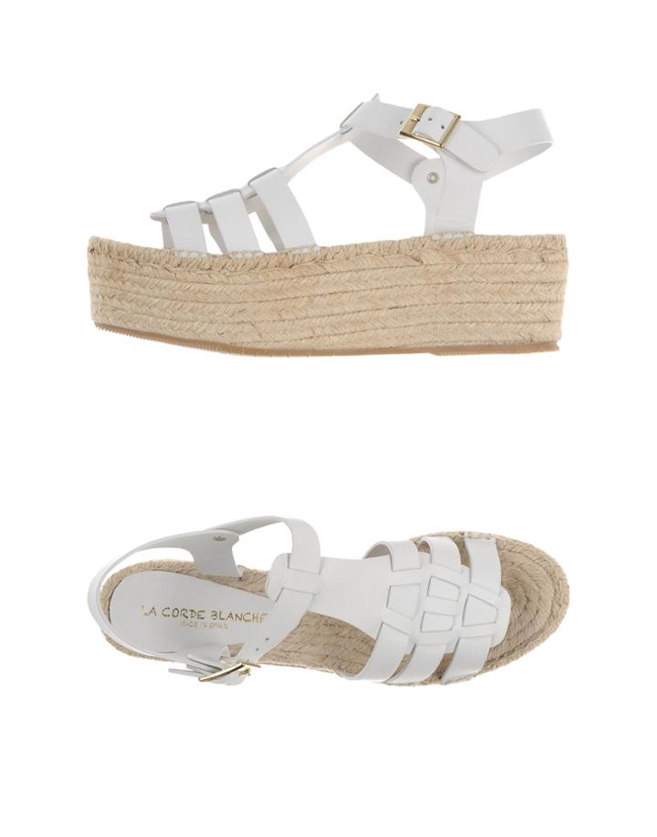 La Corde Blanche Sandals