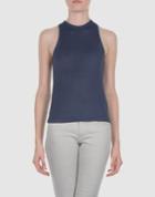 Calvin Klein Collection Sleeveless T-shirts