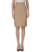 Yves Saint Laurent Rive Gauche Knee Length Skirts