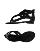 La Bottega Dell'artigiano Toe Strap Sandals