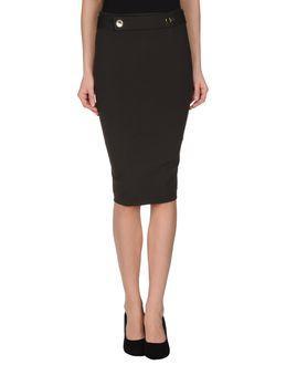 Pinko Black Knee Length Skirts