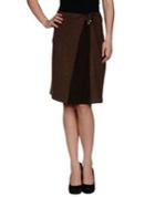 Have A Nice Day Knee Length Skirts