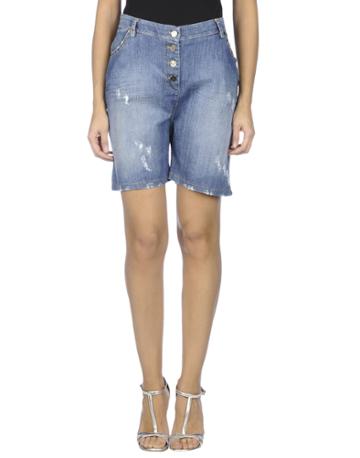 La Fee Maraboutee Denim Bermudas