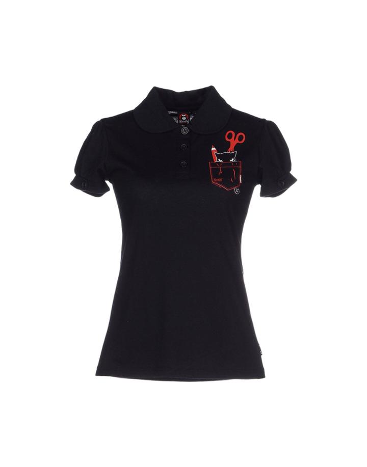 Emily The Strange Polo Shirts