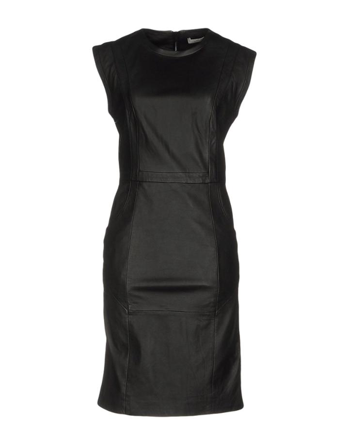 Stand Knee-length Dresses