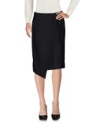 Allez Les Moeufs Knee Length Skirts