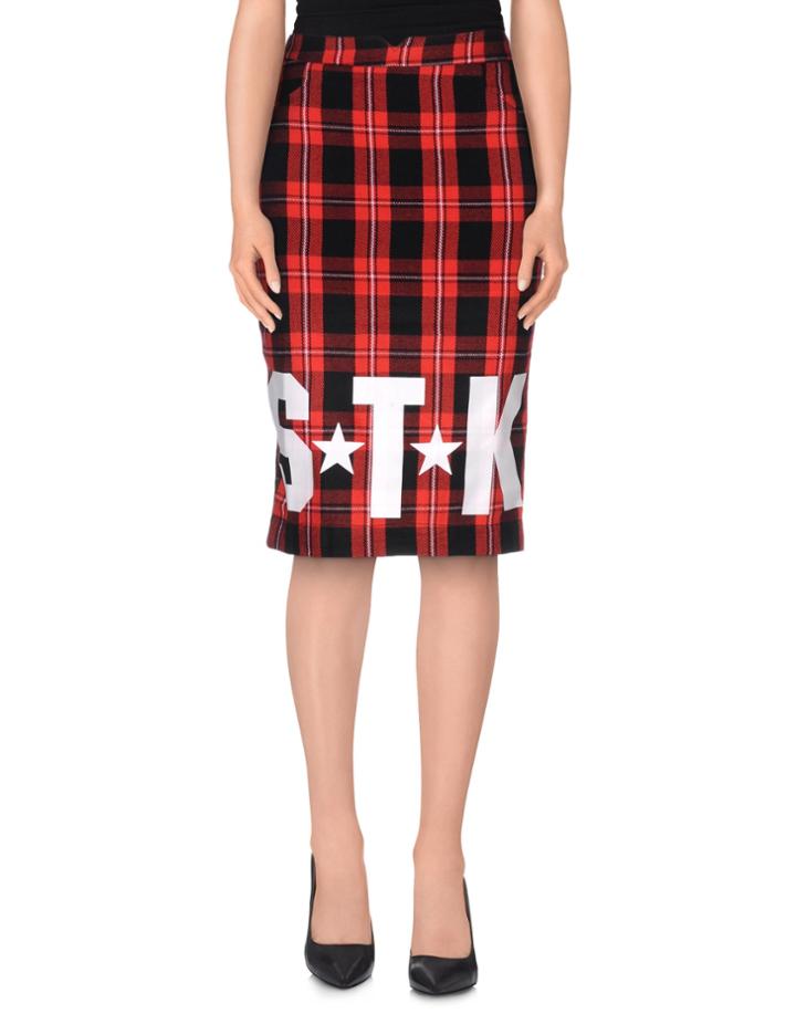 Stk Supertokyo Knee Length Skirts