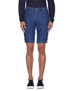 Alv Andare Lontano Viaggiando Denim Bermudas