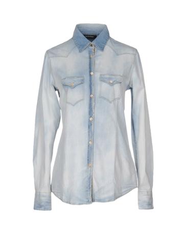 Sans Fixe Dimore Denim Shirts