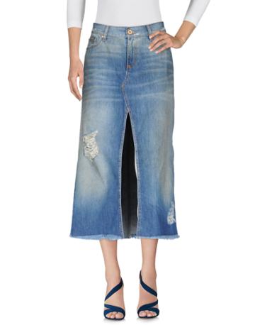 Don't Cry Denim Skirts