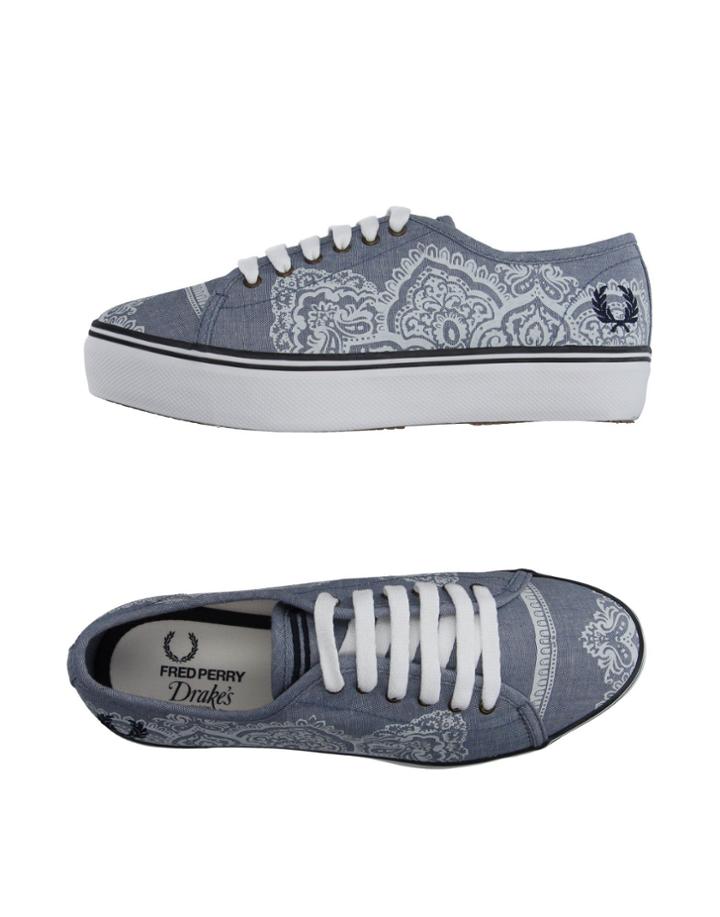 Drake's By Fred Perry Sneakers