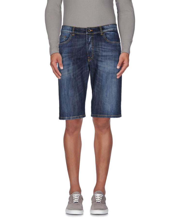 No Lab Denim Bermudas