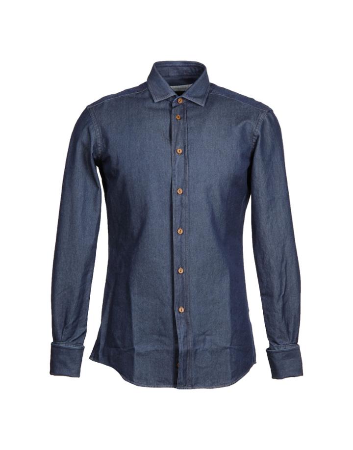 Ermenegildo Zegna Denim Shirts