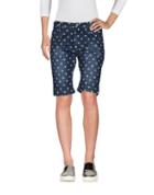 Numbers. Denim Bermudas