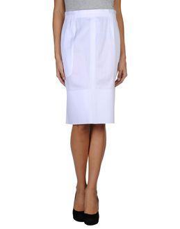 C Line Knee Length Skirts