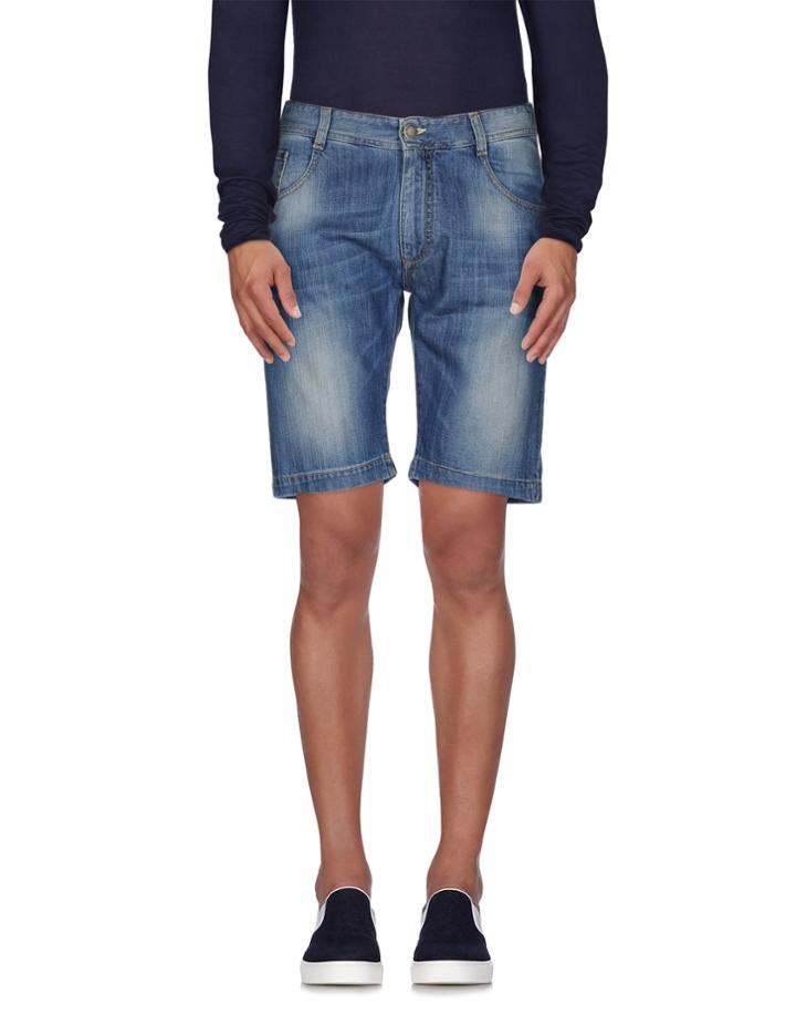 Alessandro Dell'acqua Denim Bermudas