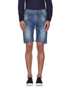 Alessandro Dell'acqua Denim Bermudas