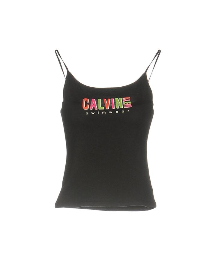 Calvin Klein Swimwear Tank Tops