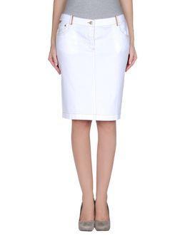 Alviero Martini 1a Classe Denim Skirts