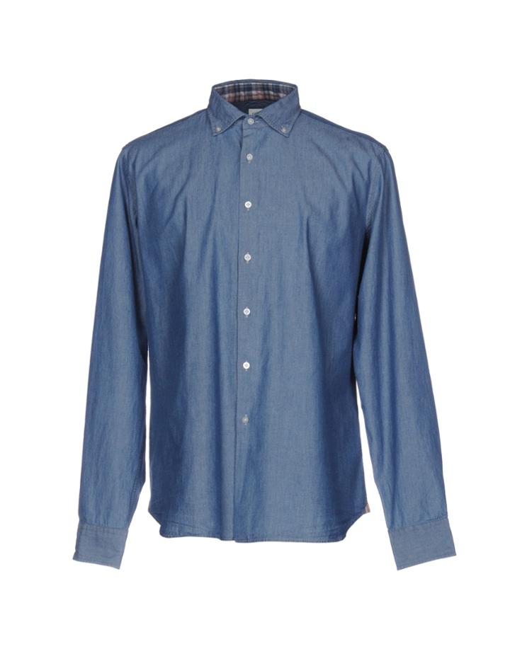 0575 By Inghirami Denim Shirts