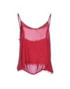 Giuliette Brown Tops