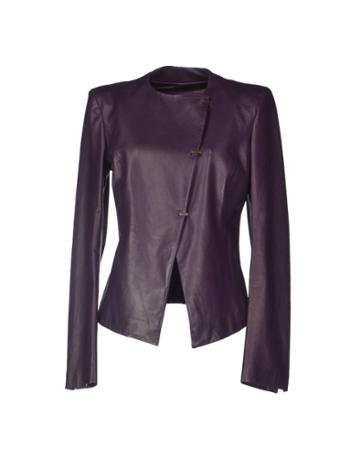 Plein Sud Par Fay Al Amor Leather Outerwear