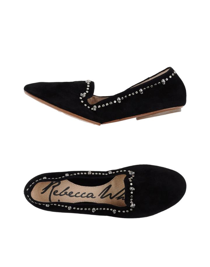 Rebecca White Loafers
