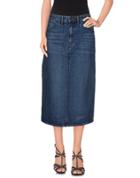 Helmut Lang Denim Skirts