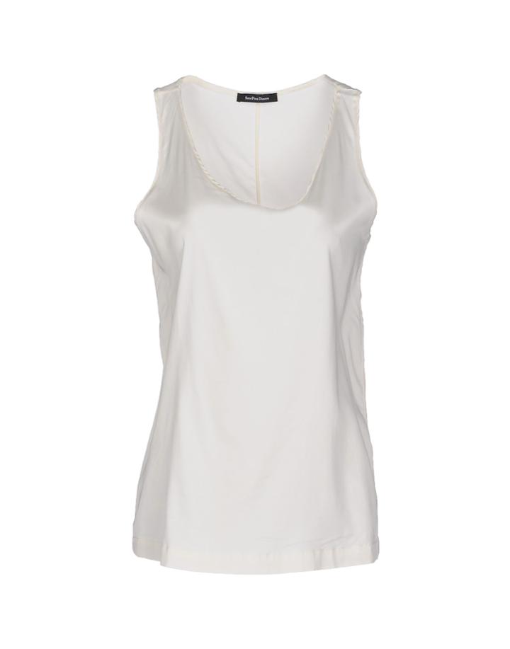 Sans Fixe Dimore Tank Tops