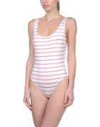 Solid & Striped One-piece Swimsuits
