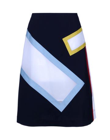 Moon J Knee Length Skirts