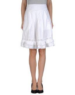 High Knee Length Skirts