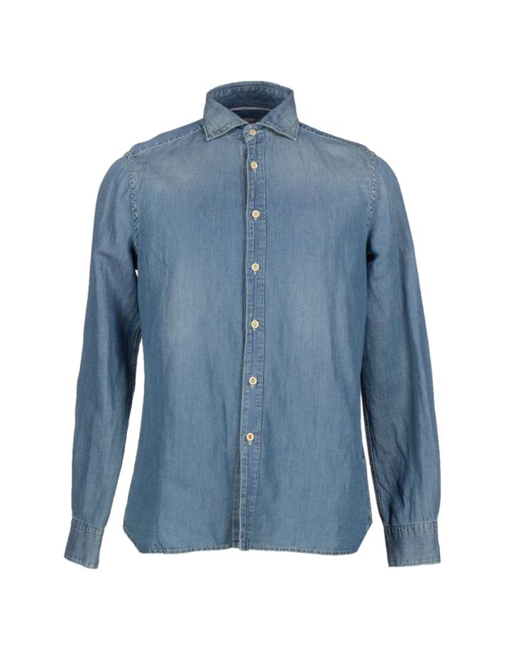 Seventy By Sergio Tegon Denim Shirts