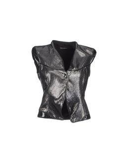 Emporio Armani Leather Outerwear
