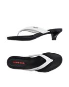 Prada Sport Toe Strap Sandals