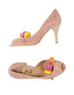 L.a.b Pumps With Open Toe