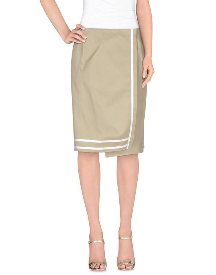 Victoria Beckham Denim Knee Length Skirts